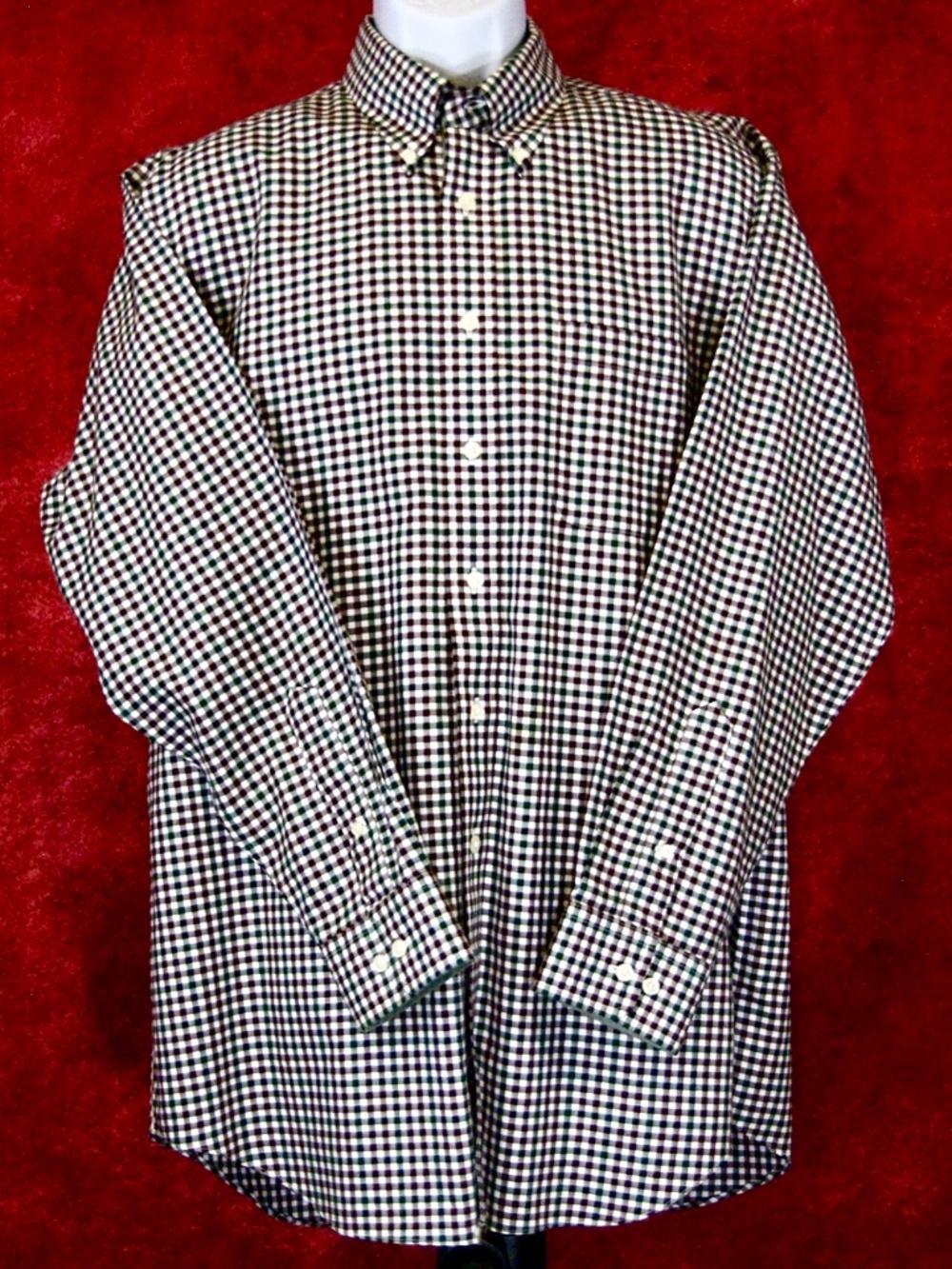 Paul Fredrick Long Sleeve Sport Shirt: Men's Large - Excellent